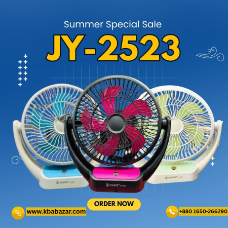 JYSUPER JY-2523 USB Table Fan